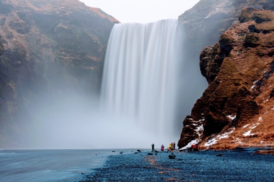 Skógafoss Waterfall — Iceland waterfall